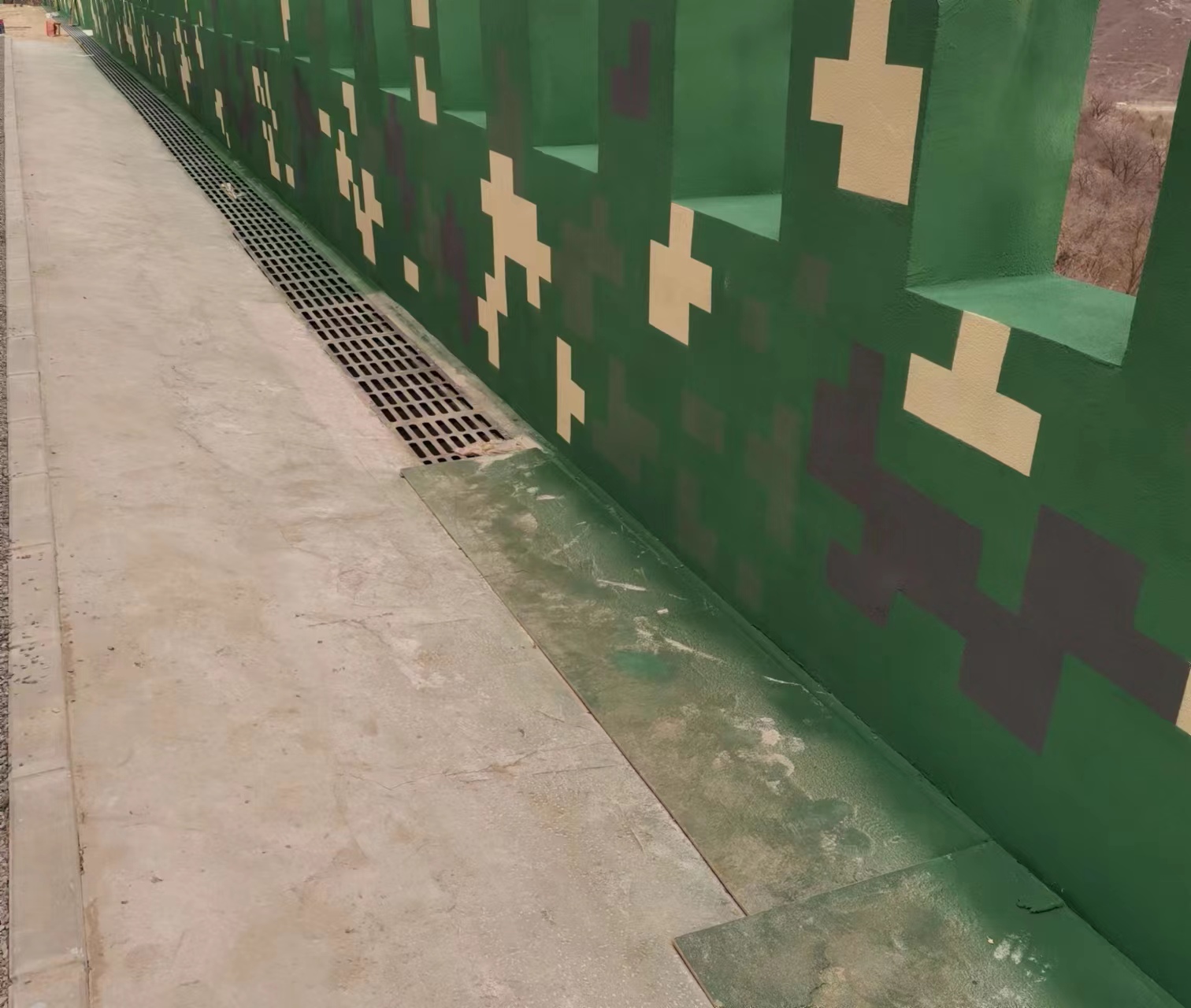 抚州围墙迷彩喷涂,数迷彩漆